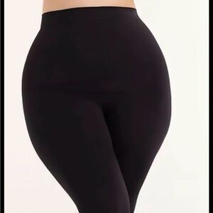Elegant Black High-Rise Leggings